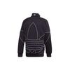 Adidas Originals Trefoil Stand Collar Casual Sports Jacket Men Jackets Black GE0810
