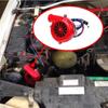 Universal Car Fake Dump Electronic Turbo Blow Off Hooter Valve Analog Sound BOV Electronic Relief Valve Red Car Horn Analog 12V