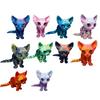 3D-печатные кошки Гибкое соединение Артикулируемые кошки Игрушка-непоседа Настольное украшение Реалистичная фигурка бесшерстных кошек