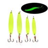 5G/7G/10G/13G Luminous Metal Spoon Bait Spinner  Fishing Lure Sequins Bass Trout Pesca Fishing Tackle