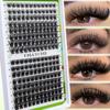 Diy Segmented Single Cluster Of False Eyelashes 10-16Mm Eyelashes C Song Dense Curl