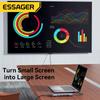 Essager USB-концентратор 8-в-1 с функцией хранения диска USB Type-c к HDMI-совместимой док-станции для ноутбука Macbook Pro Air M1 M2