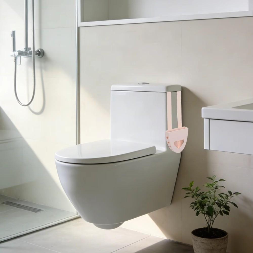 Anti-Slip Toilet Tank Cleaning Tablet Holder Plastic Bleach Tablet Bracket Bathroom