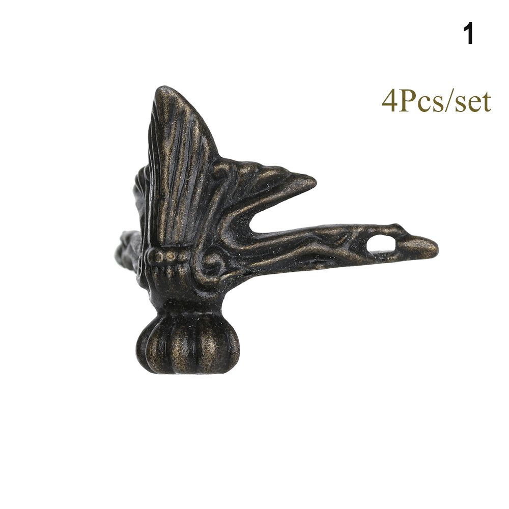 DIY Vintage Case Furniture Hardware Antique Bronze Box Decor Corner Brackets Corner Protector