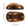 Cab Roof Top Marker Lights Cab Top Roof LED Marker Lights IP65 Waterproof Design Warning Light For Pickups SUVs Off-Road Cars