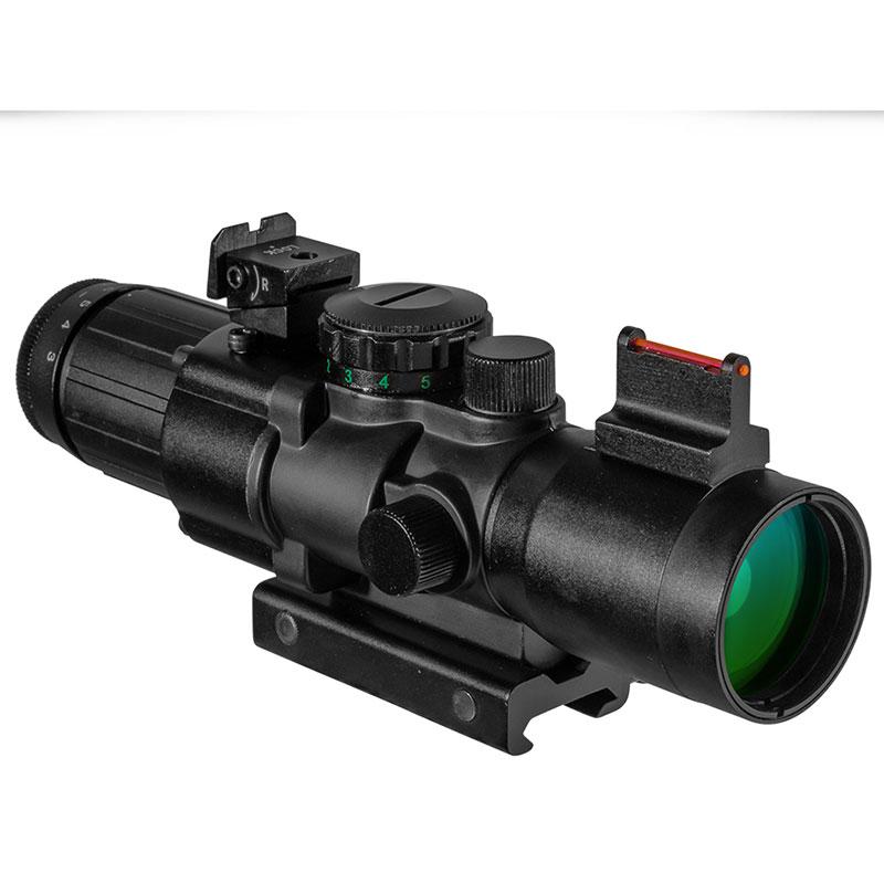 FIRE WOLF 3-12X32  Scope Red and Green Dot 20mm Dovetail Reflex Optical Scope Tactical Scope for  Snip