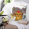 Lion Guard Square Pillowcase Pillow Cover Polyester Cushion Zip Decorative Comfort Throw Pillow for Home Living Room
