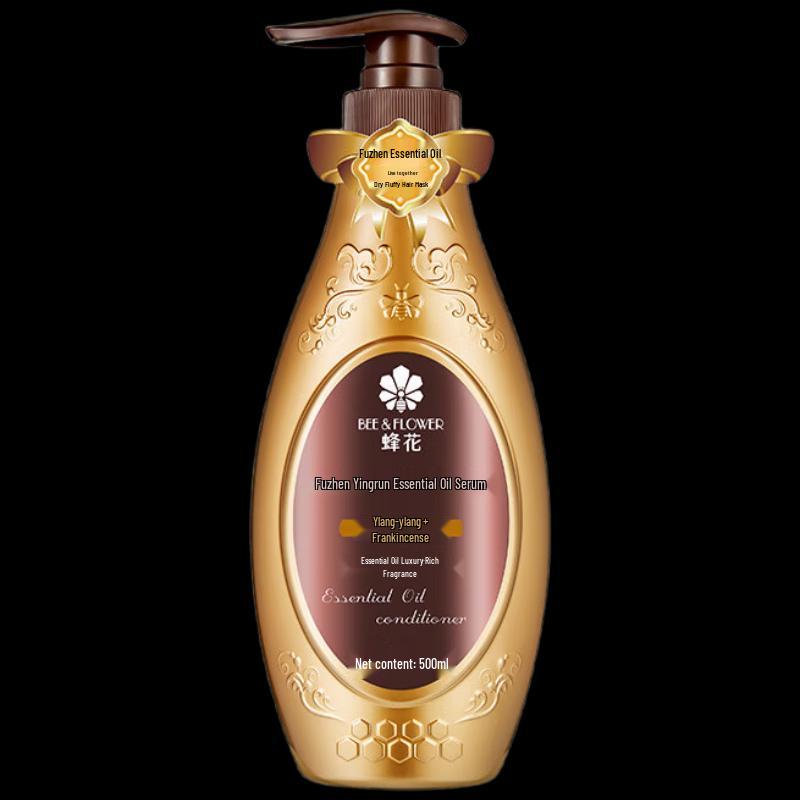 Набор шампуня и кондиционера Fuzhen с эфирными маслами «Пчела и Цветок»