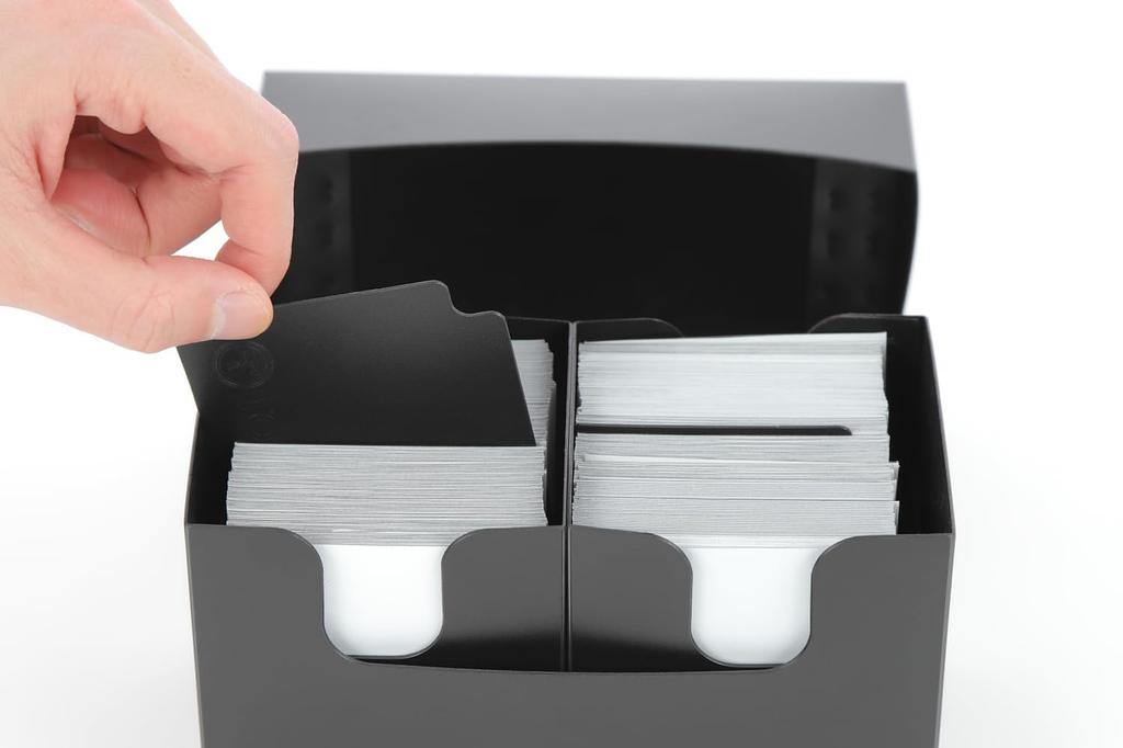 TOYGER Двойной кейс для колоды Тип Супер Универсальный Большая Вместимость Колода Поставляется с 2 Разделителями [Вкладываемый Кейс] (черный)