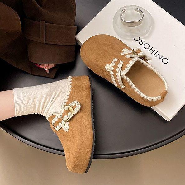 Баотоу тапочки женские повседневные Birkenstock с ретро ежедневной юбкой полутапочки