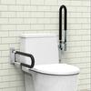 Toilet Grab Free Flipping Foldable Anti-static Non-slip Aluminium Alloy Anti Corrosion Folding Handrail Home
