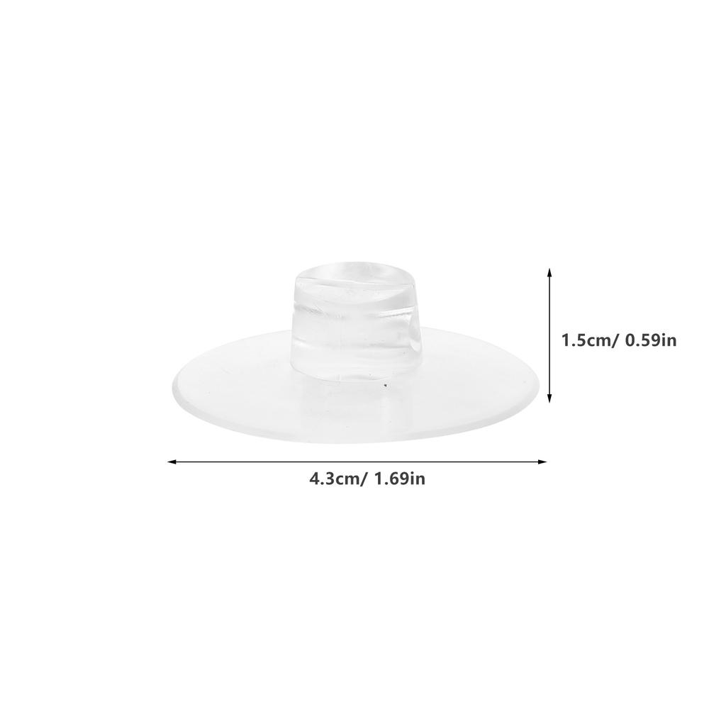 12 Pcs Cable Clips Fixing Suction Cup Clamp Light Holders for Windows Cord Organizer Fairy Lights Glass Wire