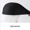 DK Swimming Cap, Waterproof Coating, High Elasticity, Black