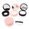 20G Empty Air Cushion Puff Box With Powder Puff Mirror Big Or Small Elastic Mesh Portable Makeup Case Container For Loose Powder