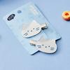 Cute Milk Cat Hair Clip 2P White_FA2424057