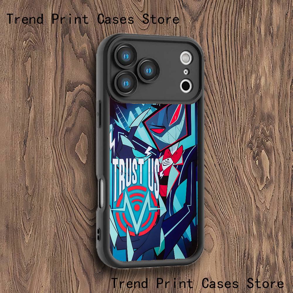 Vox Trust me Phone Case For iPhone 17,16,15,14,13,12,11,Pro,Max,Plus,X,XS,SE4,E,Mini Black Thickened border Case