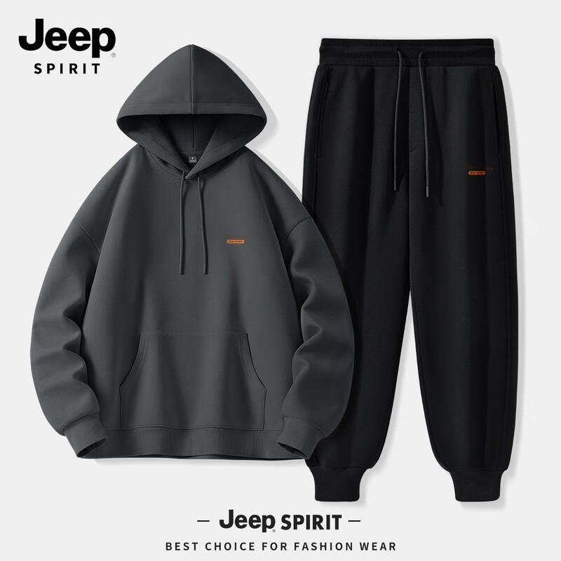 Мужской комплект: Худи и спортивные штаны JEEP SPIRIT 2025 Осень