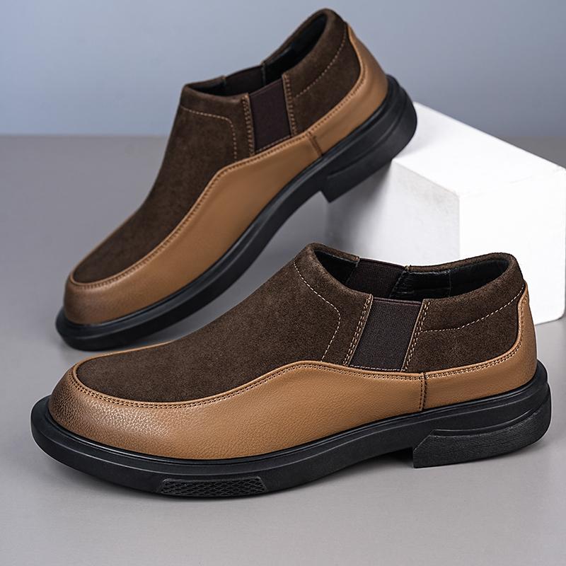 Men Handmade Suede Leather Loafers Comfortable Casual Slip On Flats Business Driving Moccasins