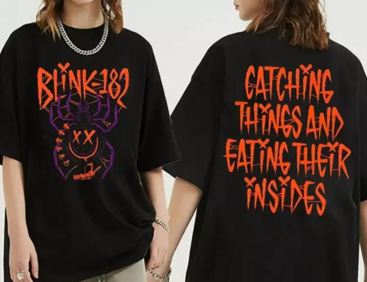 Blink-182 Halloween Catching Things And Eating Their Insides Unisex T-shirt
