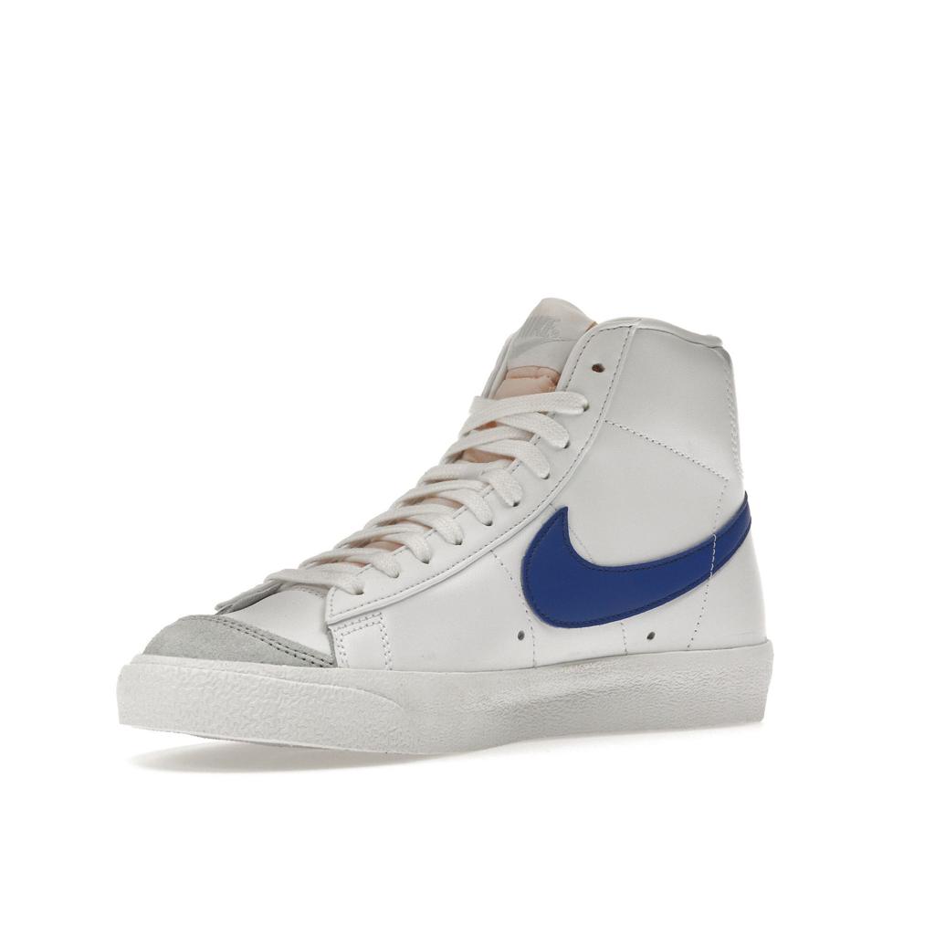 Nike Blazer Mid 77 Vintage White Game Royal мужские кроссовки Pure-Platinum BQ6806-124