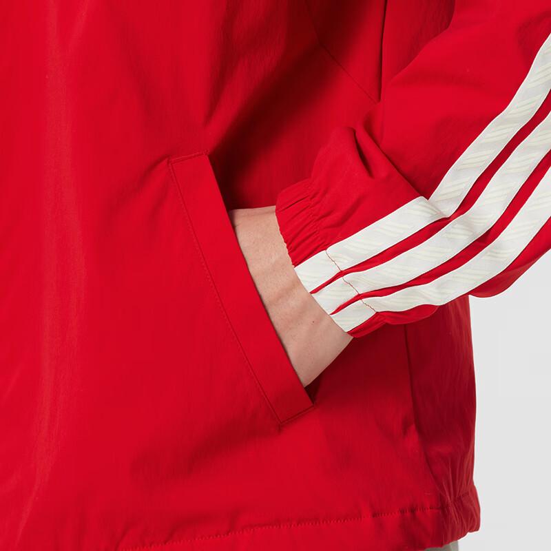 adidas Мужская повседневная спортивная куртка с воротником-стойкой