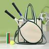 Tennis Tote Bag for Women Tennis Racket Bag Spacious Padel Bag Adjustable Pickleball Sports Handbag for 2 Rackets