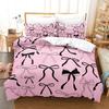Popular Style Bowknot Bedding Sets Skin Friendly Soft Bedsheets And Duvet Covers Comfortable And Lovely Suitable For All Ages