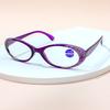 Fashion Reading Glasses For Women Blue Light Blocking Brick And Stone Inlay Design Women'S Computer Glasses