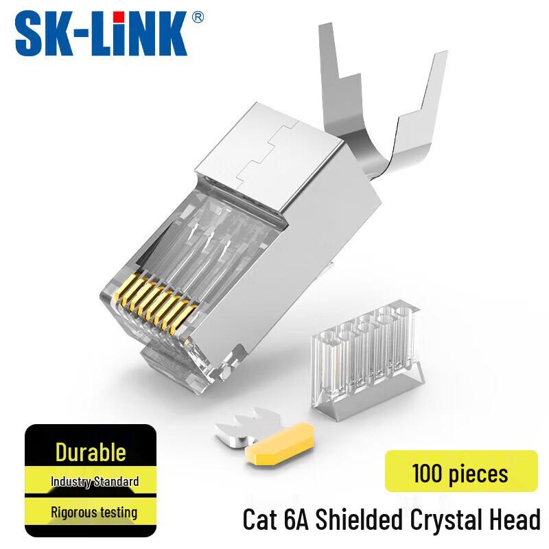 SK-LINK Gold-Plated RJ45 Network Connectors