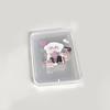 Transparent Card Storage Case Dustproof Flip Storage Box Simple Photocard Storage Box  Desktop