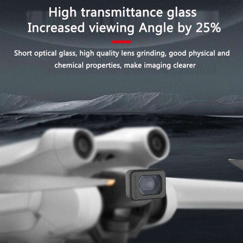 External Wide-angle Lens Filter Shooting Range Increase Lens 3 For DJI Pro 25% Accessories Dron G7S9