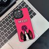 H-HIM Группа V-Ville V-Valo Для iPhone 17,16,15,14,13,12,11,Pro,MAX,Plus Черный Ударопрочный Конфетный Матовый Чехол
