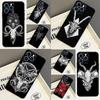Подходит для Apple iPhone13 Pro Чехол для мобильного телефона Devil Satan Чехол для мобильного телефона, окрашенный, устойчивый к падениям Huawei Anti-Drop