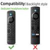 Силиконовый Чехол для Пульта ДУ Alexa Voice Remote Pro Аксессуары для Smart TV Ударопрочный Нескользящий Защитный Чехол Оболочка Пульта