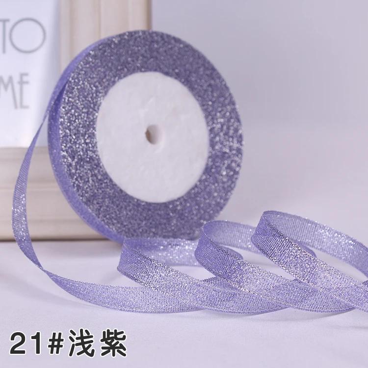 6 мм 10 мм 15 мм 20 мм 25 мм 40 мм 50 мм 25 ярдов Золотые Серебряные Блестящие Ленты Упаковка Свадебных Подарков Рождество Хэллоуин Вечеринка DIY Поделки