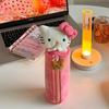 Hello Kitty Kawaii Pen Pouch With Spacious Interior For Girls And Office Supplies