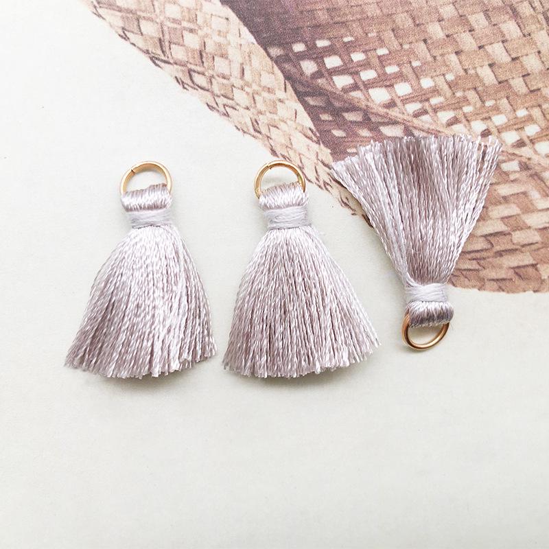 Multicolor Handmade Tassel Earrings & Keychain Bag Pendant