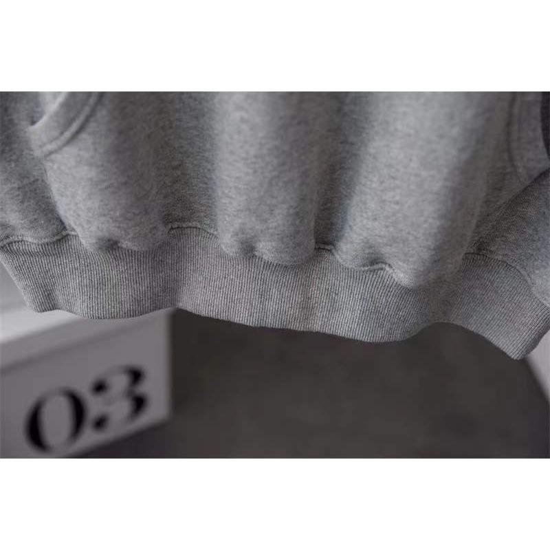 Plus Size Women's Hooded Sweatshirt Casual Loose Solid Color Top Mid-length Sleeveless Coat Vest