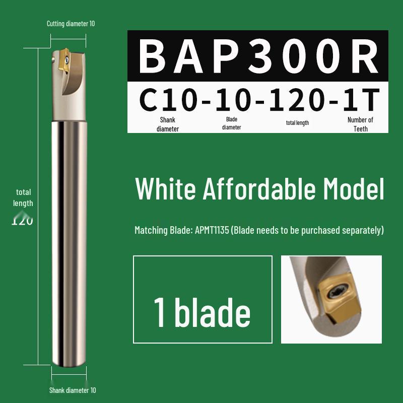 Фреза BAP300R CNC 1135 с защитой от вибрации, фрезерная головка 17R0.8, фрезерная оправка для обрабатывающего центра с ЧПУ 16