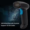 1D 2D Сканер штрих-кода Ручной USB Проводной Считыватель штрих-кода Ручной Триггер Авто Непрерывное Сканирование Поддержка Бумажного Кода