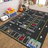 City Map Traffic Game Carpet Children's Carpet Crawling Mat