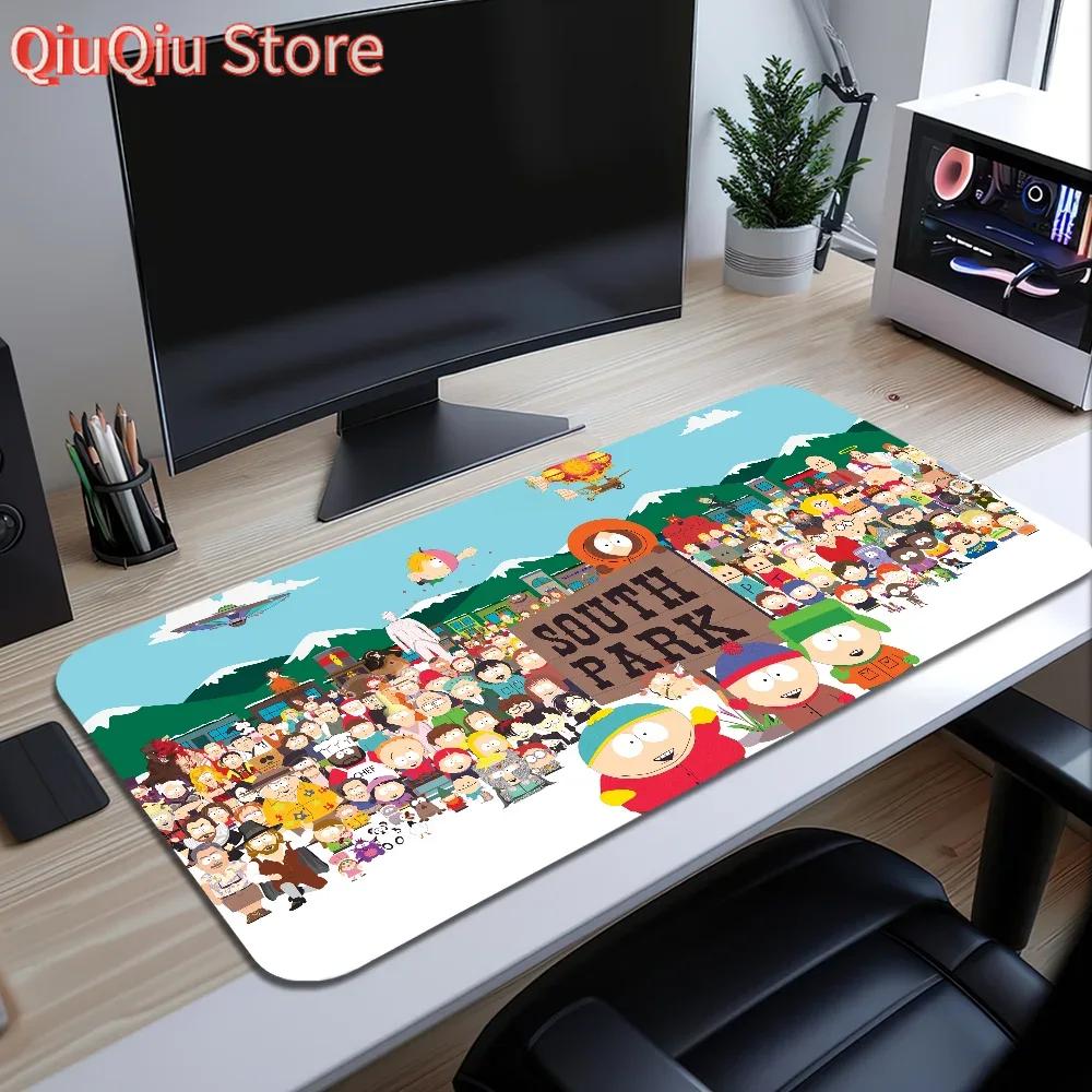Carto SSouth Cute PPark Mouse Pad Large Desk Mat Keyboard Ergonomic Office Rubber PC Nonslip Antifray Home Custom Best Price
