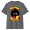 Lemon Pound Cake Afroman Cotton T-Shirt For Mens Beach  Vintage T Shirts Crewneck Novelty Tee Shirt Oversized Hot Sale Tops