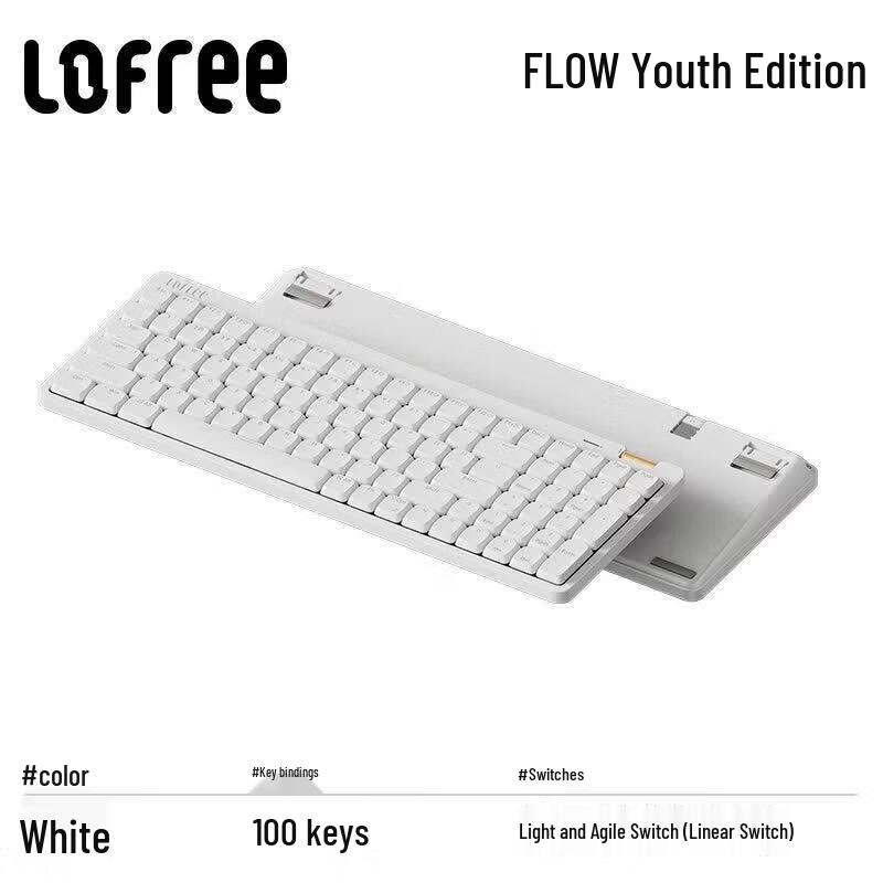 Беспроводная механическая клавиатура Lofree Xiaoshun на 100 клавиш