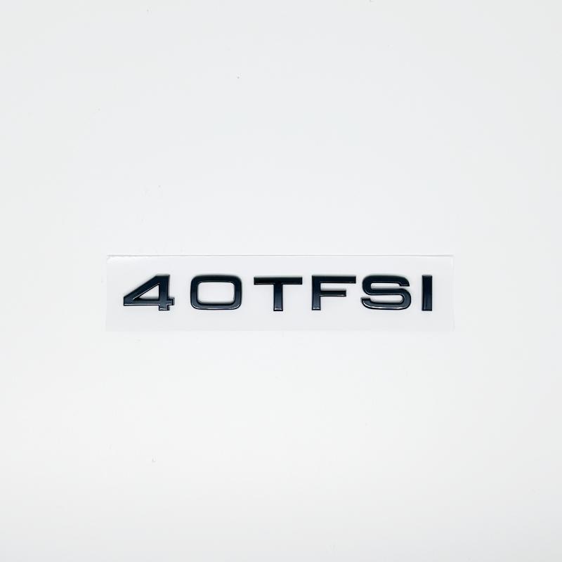 Apply to 30TFSI 35TFSI 40TFSI 45TFSI 50TFSI 55TFSI Numbers Emblem for A1 A3 A4 A5 A6 A7 A8 Q2 Q3 Q5 Q7 Q8