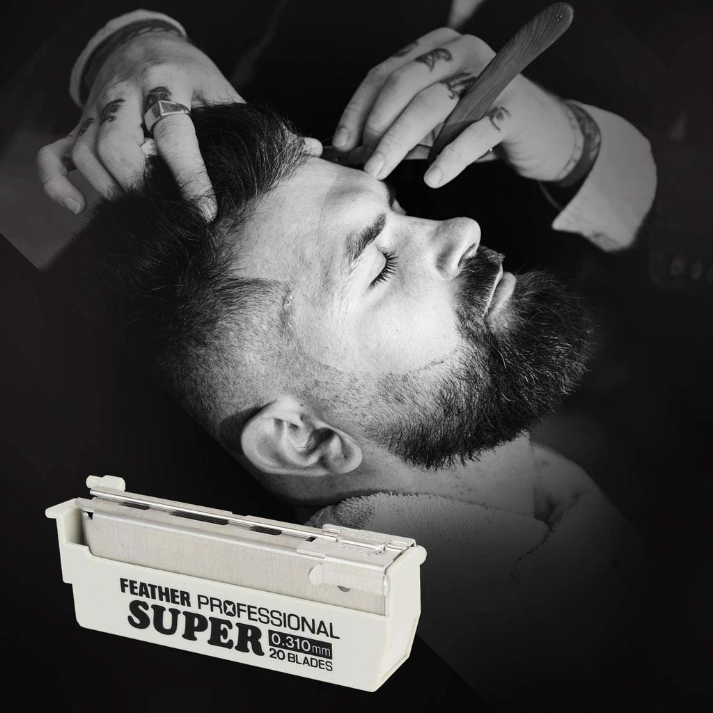 Из Feather Professional Super Blade 20 штук [Набор 5] PS-20