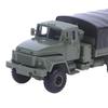 1шт 1:72 Масштабный трактор Краз-260, военный автомобиль, грузовик, игрушечный блок, модель автомобиля, комплект