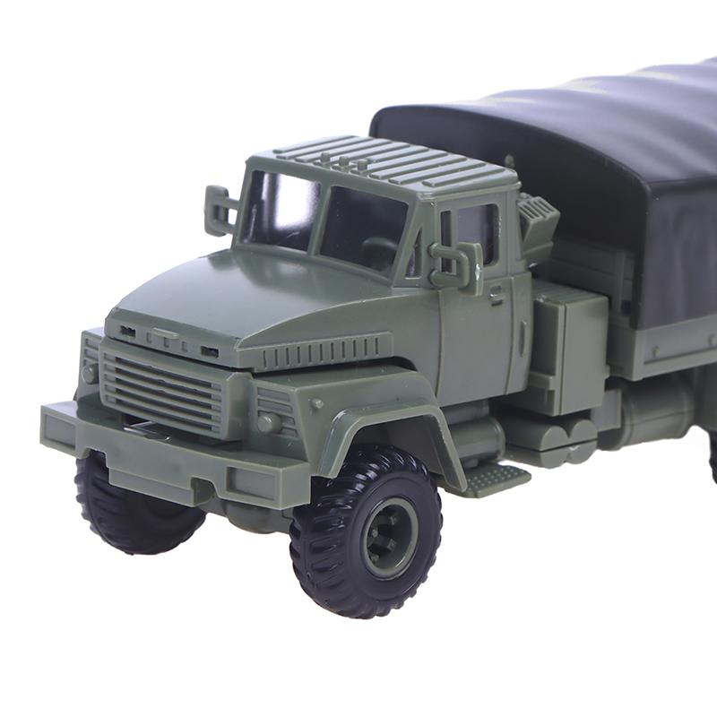 1шт 1:72 Масштабный трактор Краз-260, военный автомобиль, грузовик, игрушечный блок, модель автомобиля, комплект