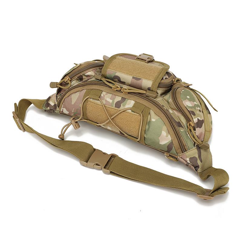 Унисекс камуфляжная многофункциональная поясная и нагрудная сумка для спорта на открытом воздухе и моды