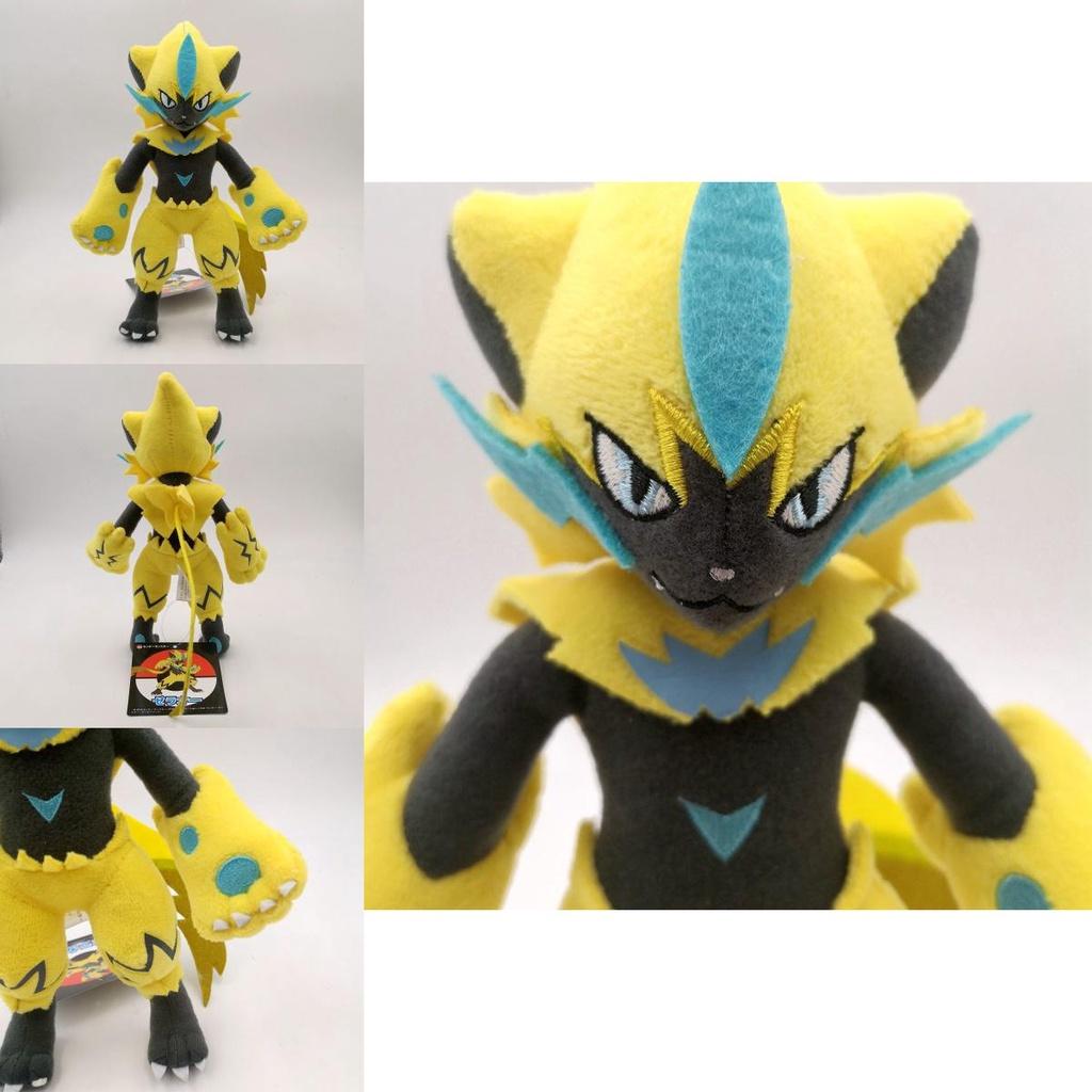 Soft And Lightweight 25cm Yellow Zeraora Electric Series Plush Doll Toy Great Gift For Kids